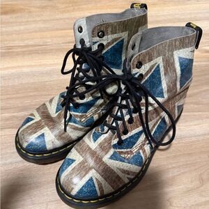 Vintage Dr. Martens UK Flag Boots